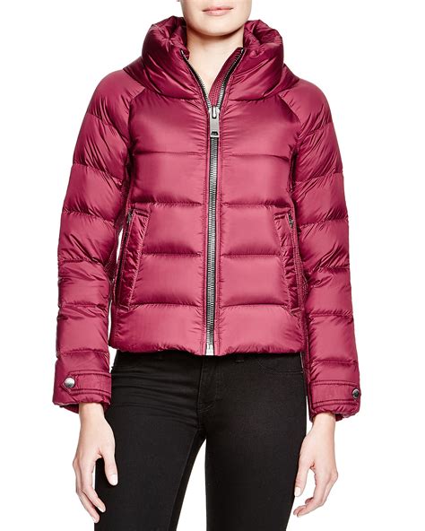 burberry brit goldwell lightweight puffer coat|Burberry coats for women.